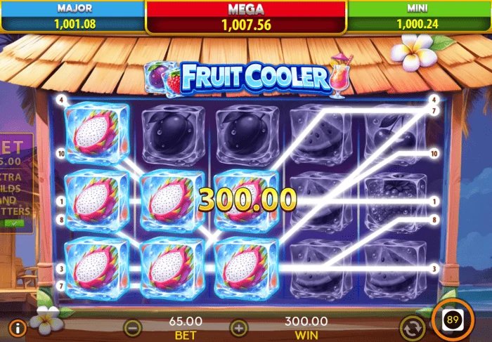 Fruit Cooler base game win