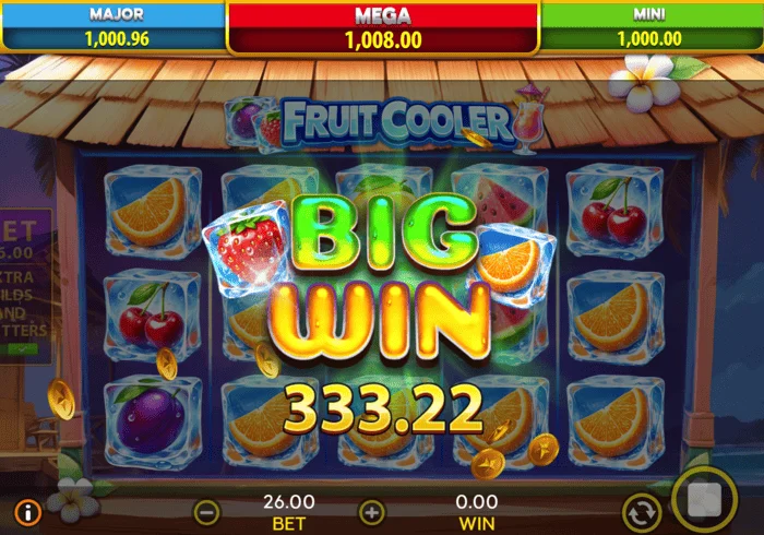 Fruit Cooler big win
